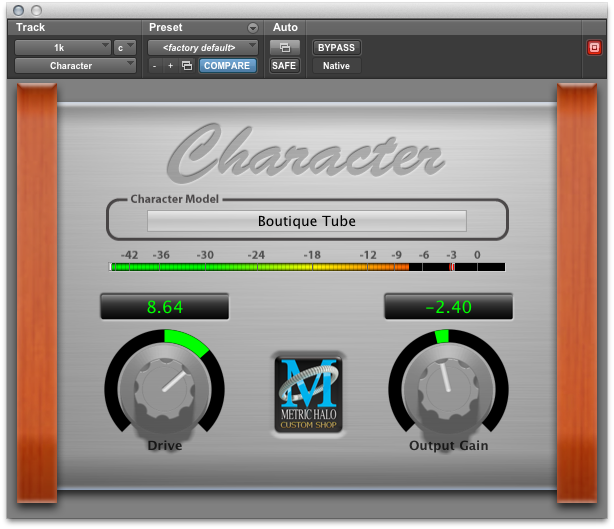 Character UI